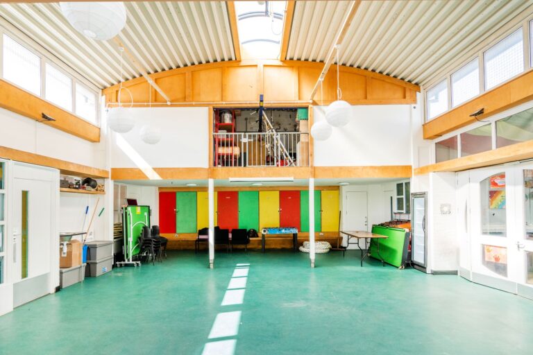 Hall at Felix Road Adventure Playground